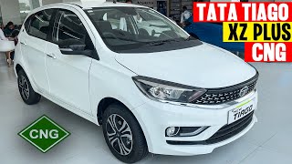 2024 New Tata Tiago XZ Plus  CNG Automatic  Value For Money [upl. by Ophelie]