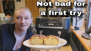 Ninja Air Fryer Banana Bread [upl. by Kailey]