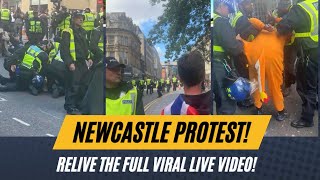 NEWCASTLE PROTESTS  LIVE REPLAY [upl. by Artapoelc]