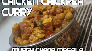 Chicken amp Chickpea Curry Recipe  Murgh Chana Masala [upl. by Osmo]