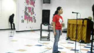 Kerr High School Pop concert Yelesine Hernadez quot Oh Rocks dont Fall on mequot [upl. by Pandora859]