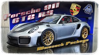 Porsche 911 9912 GT2 RS Weissach Package GT Silver [upl. by Earezed]