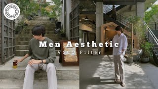 Men Aesthetic VSCO Filter  vsco photo editing tutorial [upl. by Silvana]