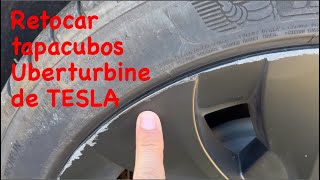 Rotocar tapacubos uberturbine TESLA [upl. by Brothers525]