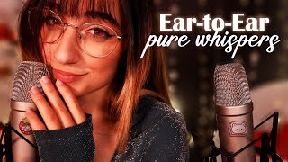 ASMR  EartoEar Pure Whispers to Sleep💖 quotShh its okayquot quotI love youquot amp Comforting Affirmations [upl. by Latona]