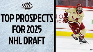 Previewing 2025 NHL Draft Prospects [upl. by Dasya90]