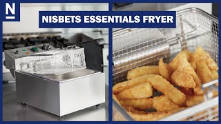 Nisbets Essentials Single Tank Electric Fryer [upl. by Kalindi]