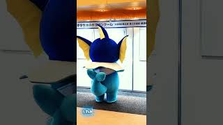 Japanese Vaporeon mascot is life vaporeoneeveelutionmeme [upl. by Myranda53]