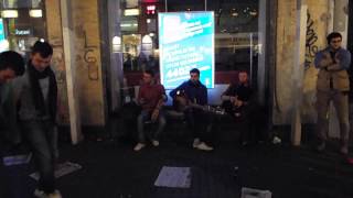 Istanbul Live  Taxim street music dancing and chanting [upl. by Damalus]