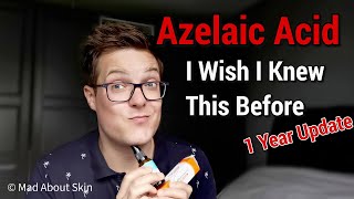 AZELAIC ACID  5 Things I Wish I Had Known  How To Use Azelaic Acid [upl. by Eniamahs]