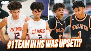 1 Ranked Team in High School Was Upset⁉️🤯 Cameron and Cayden Boozer vs Wasatch Academy 🔥 [upl. by Notniv]