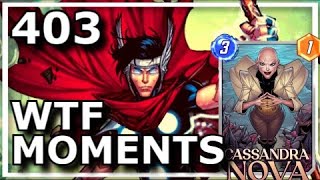 Marvel Snap Funny and Epic WTF Moments 403 [upl. by Ailed255]