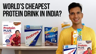 Which is the cheapest protein drink in india [upl. by Hasile506]