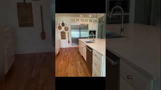 Crisp neutral space paint kitchen refinished neutral shorts [upl. by Azral]