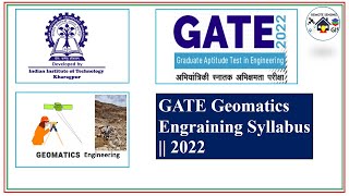 GATE 2022  Geomatics Engineering syllabus  Question Numbering Pattern  GE [upl. by Alejandra869]