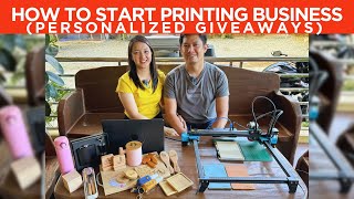 2wks ROI 25K lang puhunan SMALL BUSINESS IDEA Personalized Printing How to start amp lessons [upl. by Taite]