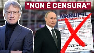 BLOCCARE EVENTO FILO PUTIN in ITALIA NON È CENSURA ANALISI con MICHELE BOLDRIN [upl. by Vanthe]