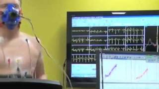 Quark CPET metabolic cart with Stress ECG measurements in VO2max test [upl. by Eelarak]