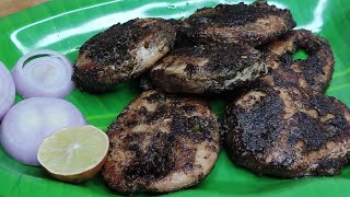 How to make pepper fish fry recipe in Tamil  Veral Meen varuval [upl. by Eilahtan]