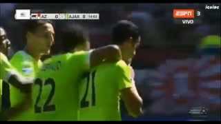 Anwar EL GHAZI  Amazing goal vs AZ Alkmaar 01  أنور الغازي [upl. by Leelahk]