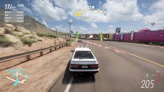 FH5 0105732  HMCircuit  Toyota Trueno 85 A [upl. by Winna]