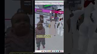 【VRchat】スタンミさんと一触即発ﾔﾝﾉｶｱ Shorts [upl. by Ylrbmik]