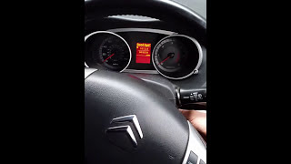 Service light reset on Citroen C Crosser [upl. by Aerdnaxela858]