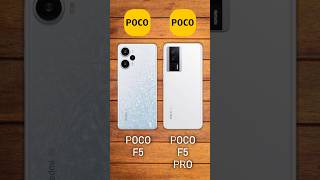 Poco F5 vs Poco F5 Pro [upl. by Schwejda]