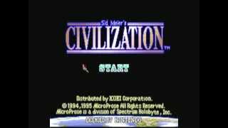 Civilization SNES  Strategy AD 1 [upl. by Ailimac346]