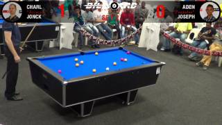 BPL Charl vs Aden Set 1 Frame 2 Final Showdown 2015 [upl. by Goldfarb]