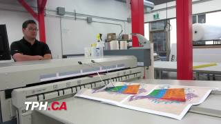 High Speed Large Format Printer at TPH [upl. by Steward631]