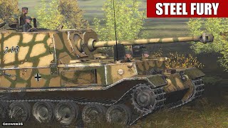 Steel Fury Kharkov 1942 quotFerocious morningquot Elefant Tank Destroyer [upl. by Pazia]