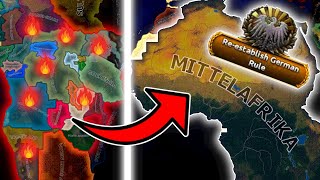 I Destroyed Mittelafrika And Made It Better  Hoi4 Kaiserredux [upl. by Wiburg]