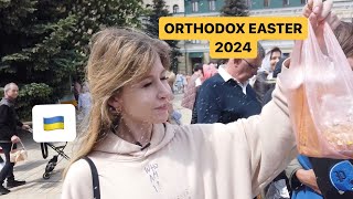 Orthodox Easter in Ukraine Kyiv 2024 [upl. by Ibbetson]