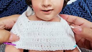 Como Tejer Ropón Para Niño Dios a Crochet paso a paso quottutorial fácil y completoquot [upl. by Netsud]