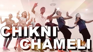 Zumba Dance Routine  Bollywood  Chikni Chameli  Agneepath  Choreography Ganesh Manwar [upl. by Yoccm502]