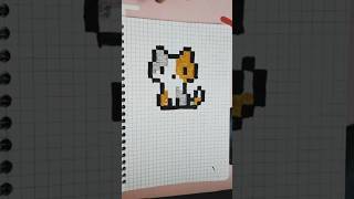 Easy pixel art for beginnerspixelartist art artist drawing craft diy pixelated pixelpainter [upl. by Jadd]