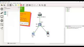 ip dhcp snooping in gns 3 part 1 [upl. by Ytima]