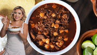 Easy Birria Pozole Recipe You NEED to Try [upl. by Okiam]