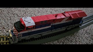 Intermountain ET44AC CN BC Rail Heritage Locomotive Review [upl. by Jillane]