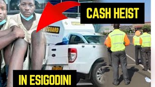 Cash Heist caught on camera in Bulawayo Safeguard denies responsibility [upl. by Neirod186]