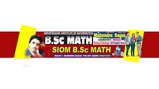 BSc Math  sem3Real analysis Lec8BYDrProf BD Yadav Sir [upl. by Geesey180]