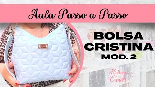 Como Fazer A Bolsa Cristina P Em Mais Um Formato [upl. by Barbee]