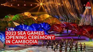 2023 SEA Games opening ceremony in Cambodia [upl. by Bez]