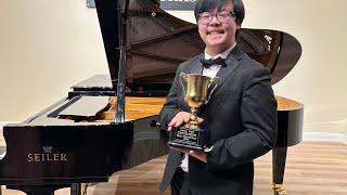 Bach Competition Winner’s recital  First Place Performance [upl. by Efron]