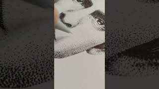 Andrew Garfield Drawing  Pointillism [upl. by Xantha]