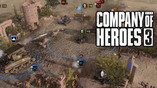 TANKing it to the Enemy  Company of Heroes 3 Armored battlegroup [upl. by Alliw]