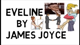 Eveline by James Joyce  in Hindi Full Explain in Animated pictures [upl. by Trudey10]