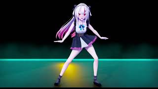 MMD 2K Nakiri Ayame  Roll n Rock Fixed camera [upl. by Nahtanod995]