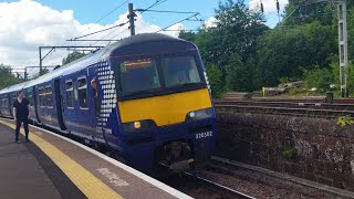 Pollokshields East ScotRail Trains 170624 [upl. by Wiedmann933]